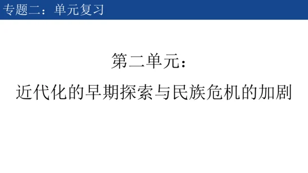 2024-2025学年部编版八年级历史上学期期中复习课件