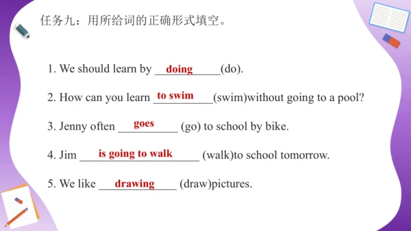 Unit 3 My weekend plan 复习课件（词组+句型+语法+语音+写作指导）