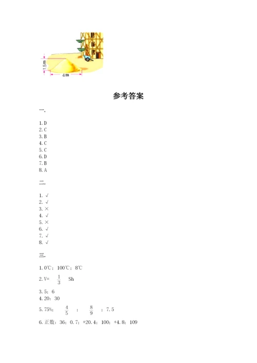 西师大版数学小升初模拟试卷及完整答案【夺冠系列】.docx