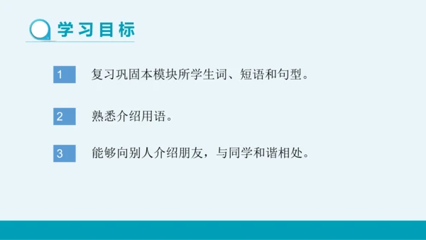 【轻松备课】外研版初中英语七年级上Module 1 Unit 3教学课件