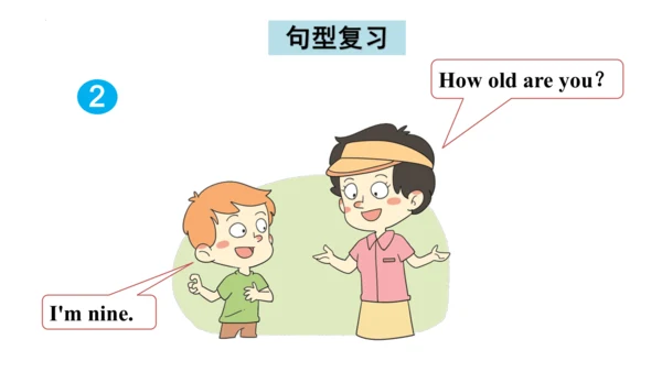 Unit 5 How old are you 复习课件(共44张PPT)-2023-2024学年三年