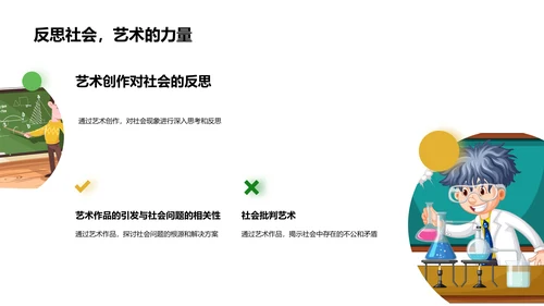 艺术创作开题答辩PPT模板