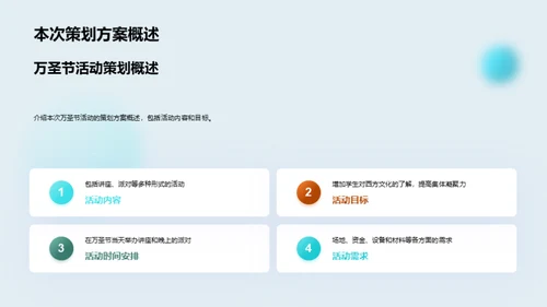 万圣节活动实施方案