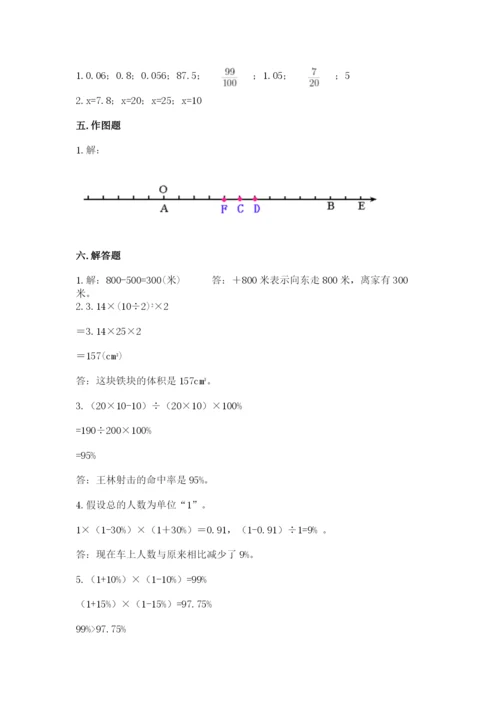 海南省小升初数学期末测试卷及完整答案1套.docx