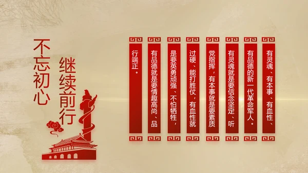 开场视频红色革命历史教育活动PPT封含MP4