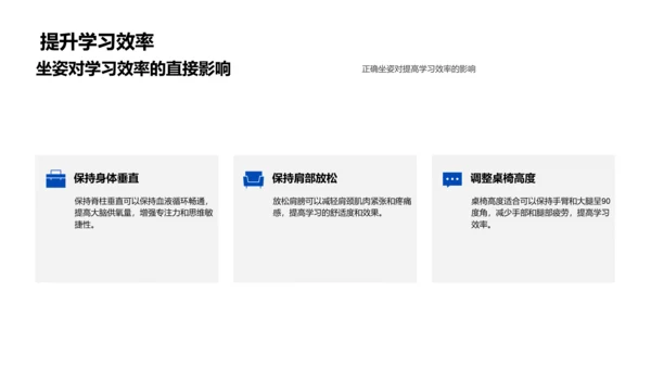 坐姿健康讲解