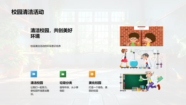 班会学习生活总结报告PPT模板