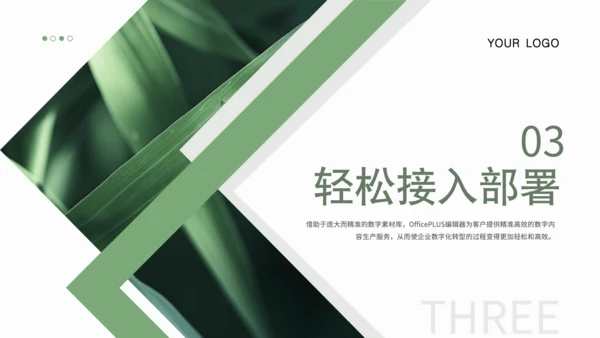 绿色商务风毕业答辩PPT