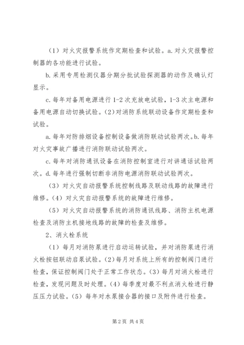 消防工程维保计划书 (5).docx