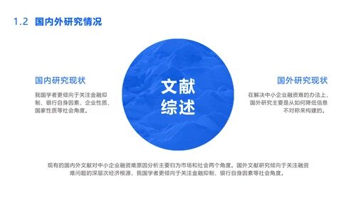 简约商务风经济管理论文答辩