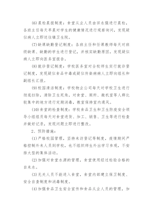 食物中毒应急措施处置预案.docx
