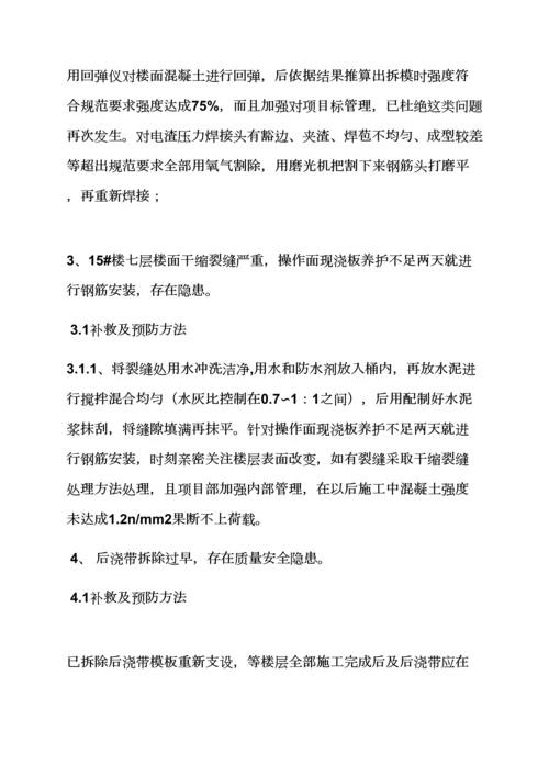 活动专项方案之综合项目工程质量整改专项方案.docx