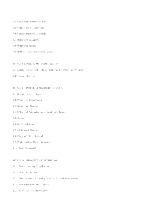 LimitedLiabilityCoAgreement有限责任公司新版章程B.docx