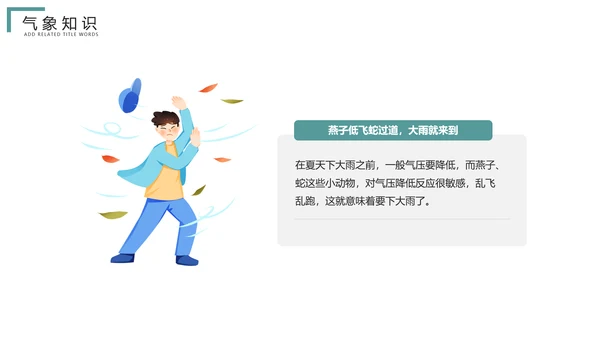 绿地球国际气象节日气侯问题动态PPT模板