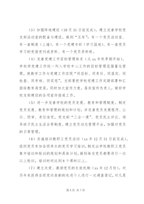 学校党建活动实施方案.docx