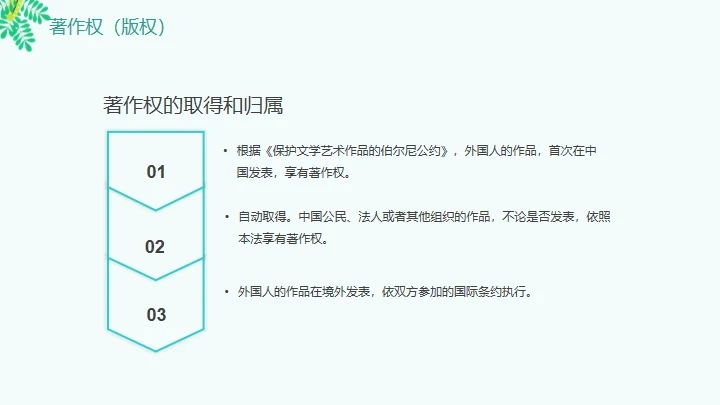 知识产权日通用PPT模板