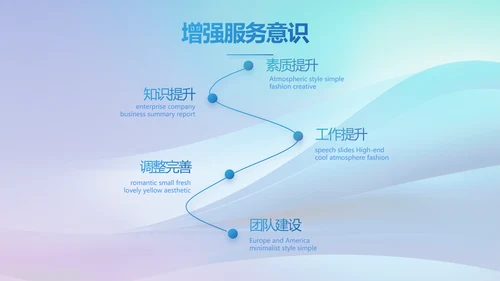 蓝色签约仪式启动大会战略合作策划PPT模板
