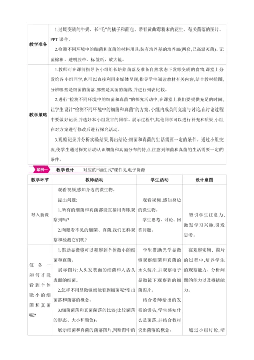 5.4.1细菌和真菌的分布【2024秋人教八上生物精彩课堂（素材+教案+导学案）】