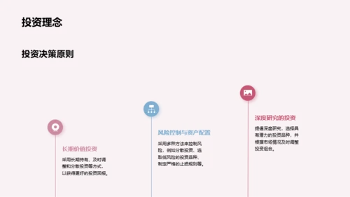 粉色财务咨询与投资服务介绍PPT模板
