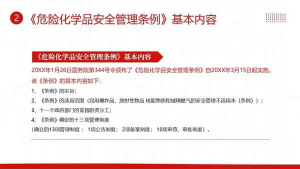 危险化学品安全管理条例危化品管理制度PPT课件