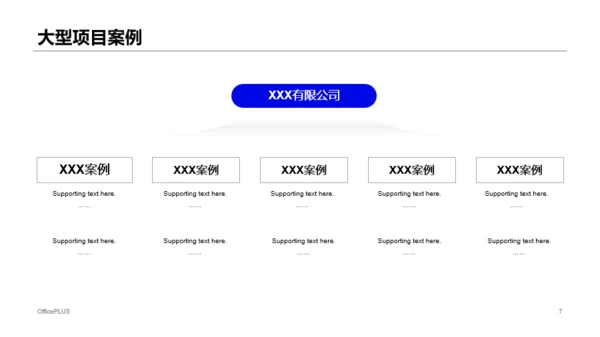 蓝色科技有限公司公司简介PPT案例