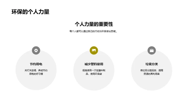 环保行动，我在行