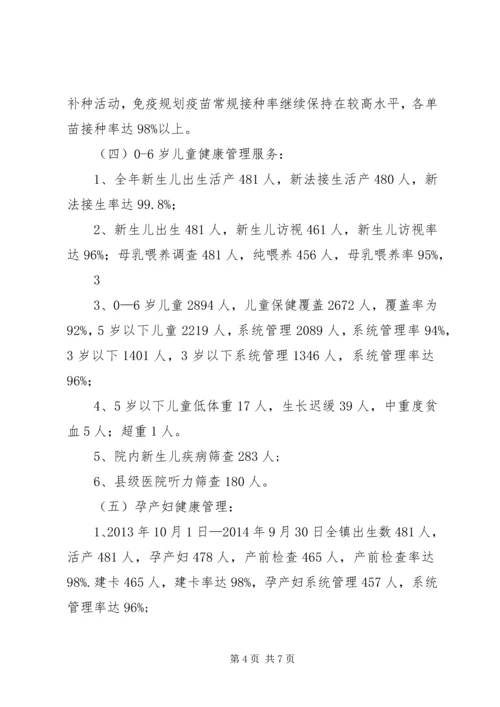 基本公共卫生汇报 (2).docx