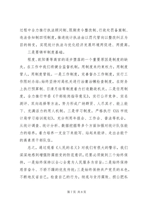 人民的名义观后感想.docx