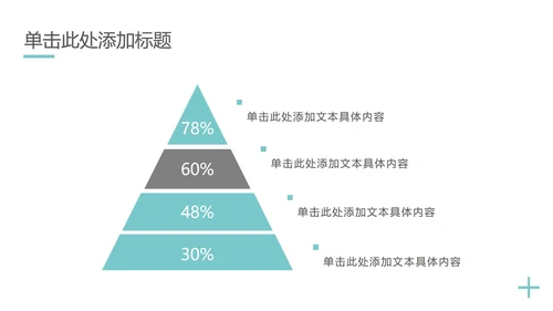 天蓝简约工作汇报总结PPT模板