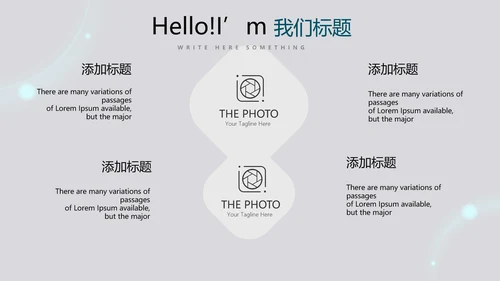 医疗医学创意的大脑动态PPT