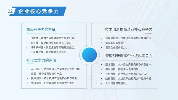 蓝色实拍大气简约企业战略管理培训动态PPT