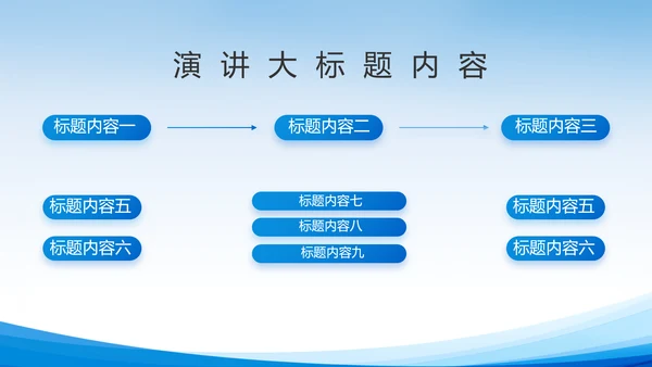 蓝色党建党支部述职报告动态PPT