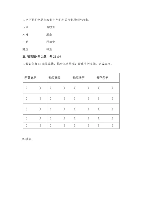 部编版四年级下册道德与法治《期末测试卷》含答案【研优卷】.docx