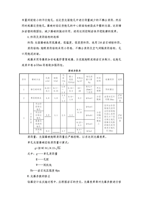 路基石方破碎开挖专项施工方案