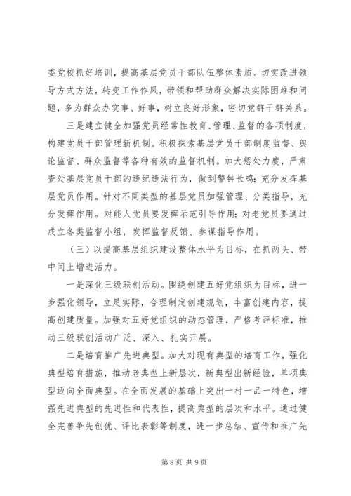 某乡党建工作调研报告.docx