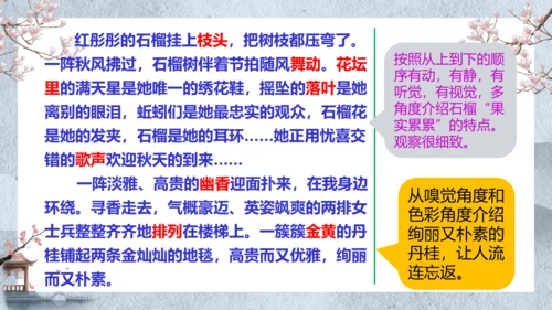 七年级语文上册第一单元写作  热爱生活，学会观察 课件