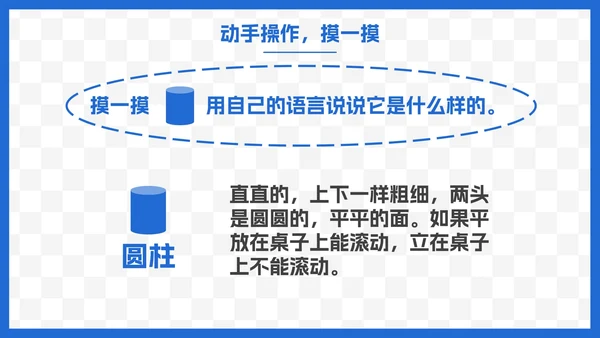 人教版一年级数学上册认识图形课件PPT模板