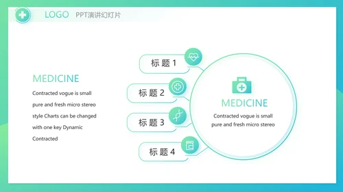 互联网医疗工作总结报告动态PPT模板