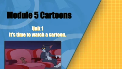Module 5 Cartoons Unit 1 课件（共22张PPT,内嵌音频）(外研版八年级下册