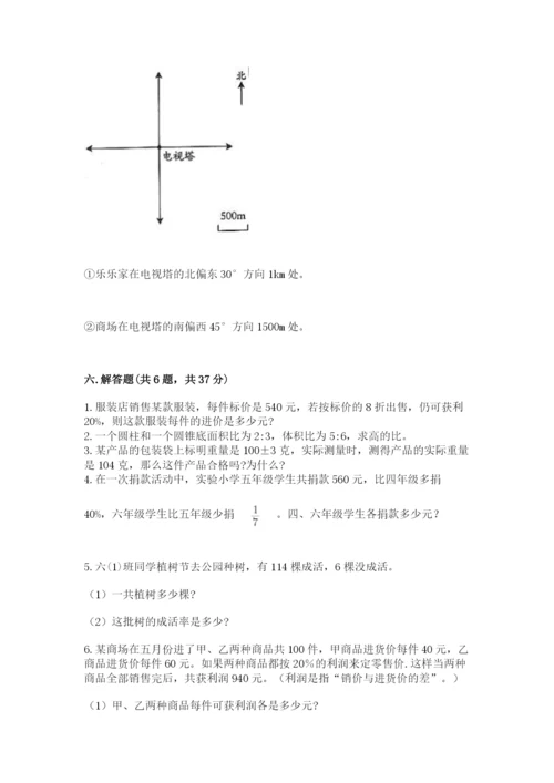 小升初六年级期末试卷精品（b卷）.docx