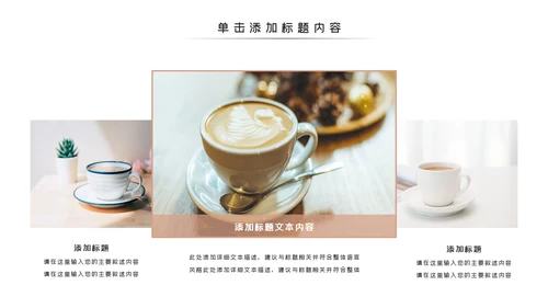 美味休闲下午茶咖啡厅介绍咖啡介绍PPT