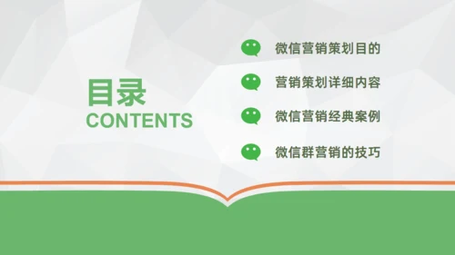 微信营销朋友圈关众号自媒体通用PPT课件模板