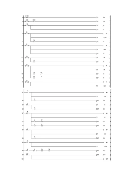 可编程序控制器应用核心技术实训综合报告.docx