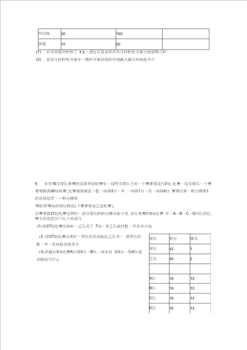 初中数学思想方法汇总