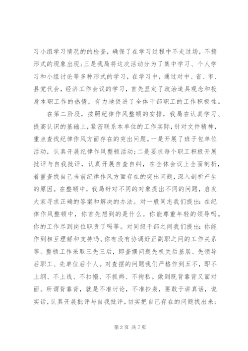 纪律作风整顿总结 (7).docx