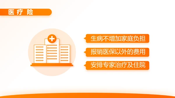 橙色大气保险公司行业工作总结计划动态PPT