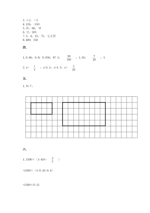 苏教版数学六年级下册试题期末模拟检测卷（培优）.docx