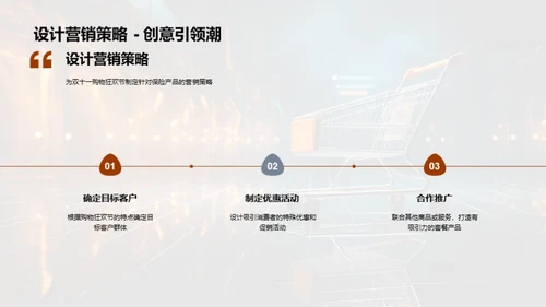 双十一保险销售策略
