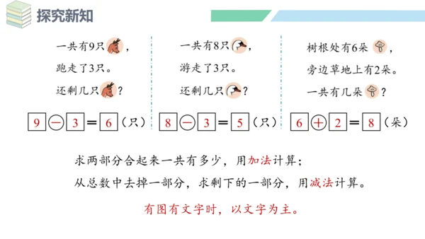 新人教版数学一年级上册5.12 解决问题（三）课件（42张PPT)