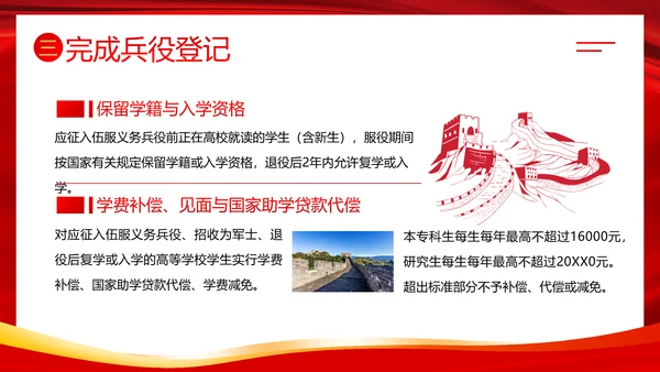 春季征兵宣传宣导PPT课件